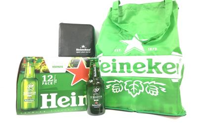 Heineken HEINEKEN LAGER PLASTIC CARRIER BAG 